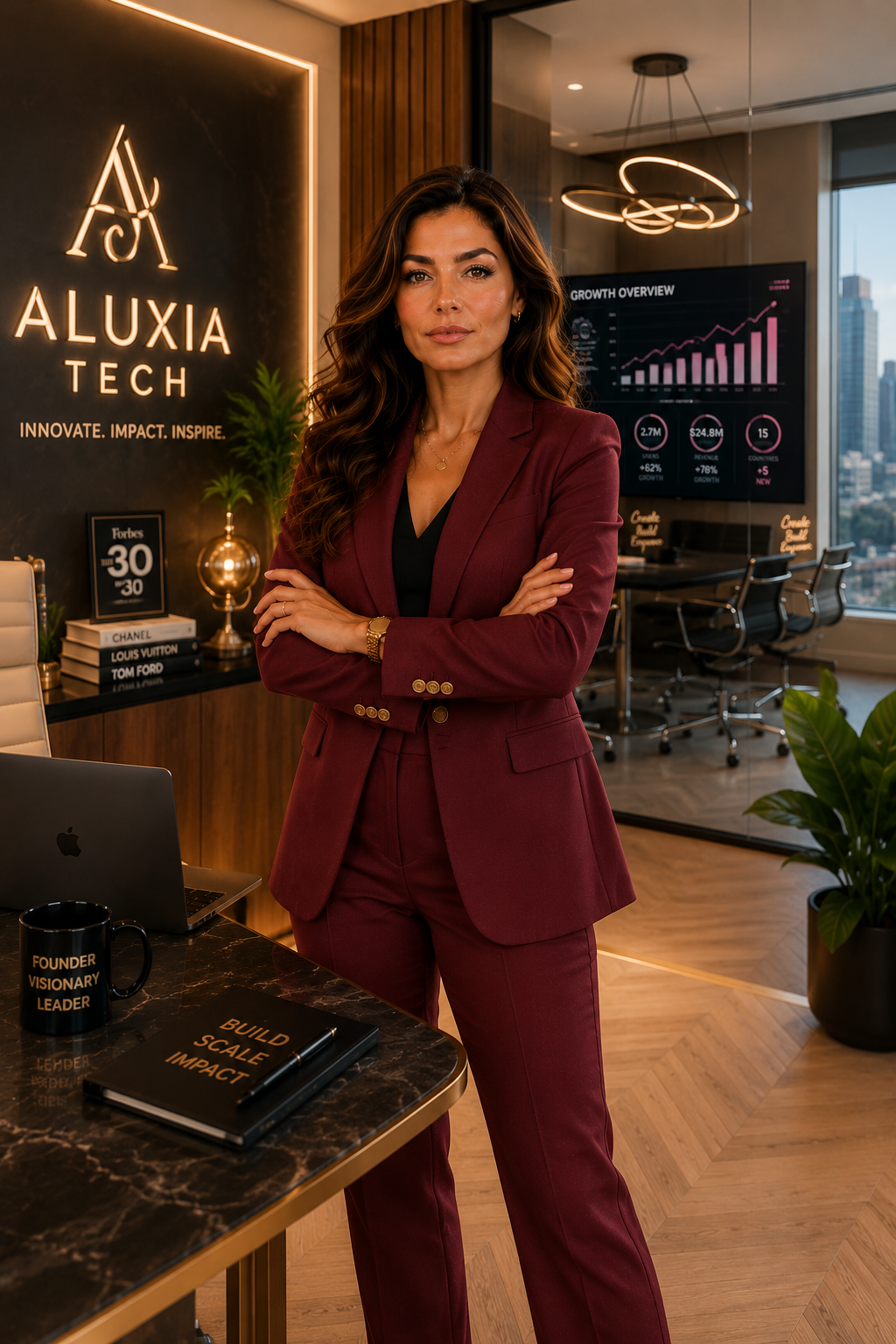 Startup Founder Portrait AI Prompt